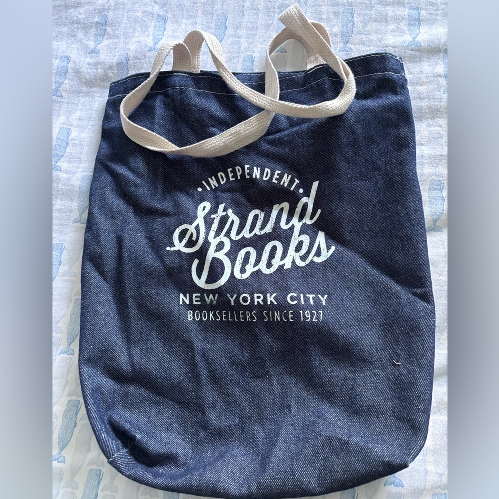 The Strand NY Denim Tote Bag